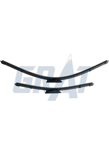 GRAT-R6040 - Sılecek Setı 600-400MM - 24"-16" (Renault: Clıo Iıı - Megane Iıı - Fluence / Peugeot: 301 12-/ Cıtroen: C-Elysee 12- /c3 Pıcasso 09- Ford Kuga 08-)