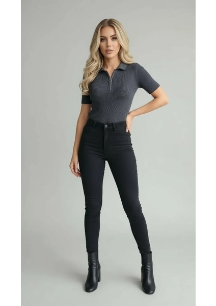 Kadın Kısa Kollu Triko Bluz modelleri