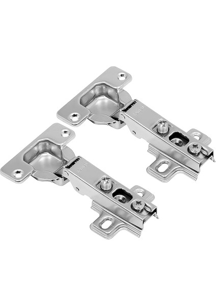 1 Çift Star Mobilya Dolap Kapak Menteşesi Düz Tas Menteşe