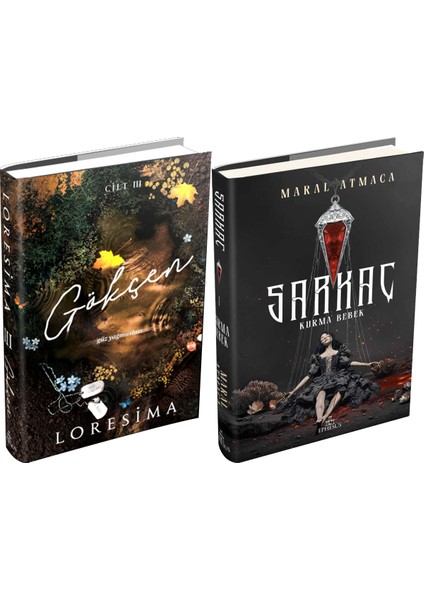 Sarkaç 1 Kurma Bebek Ciltli ve Ephesus Yayınları Gökçen 2 Ciltli Loresima 2li Set
