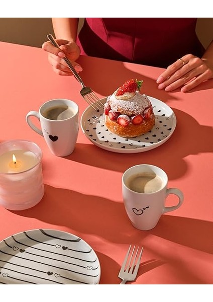 Porselen Pretty 2 Parça Mug Bardak fiyatları