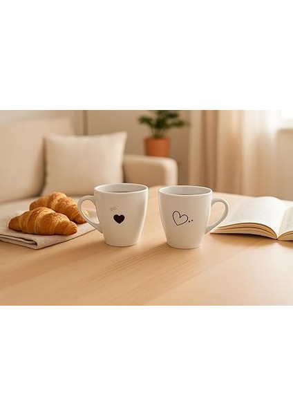 Porselen Pretty 2 Parça Mug Bardak indirimleri