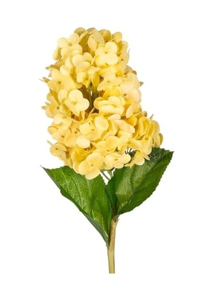 Yapay Ortanca Sarı 70 Cm.