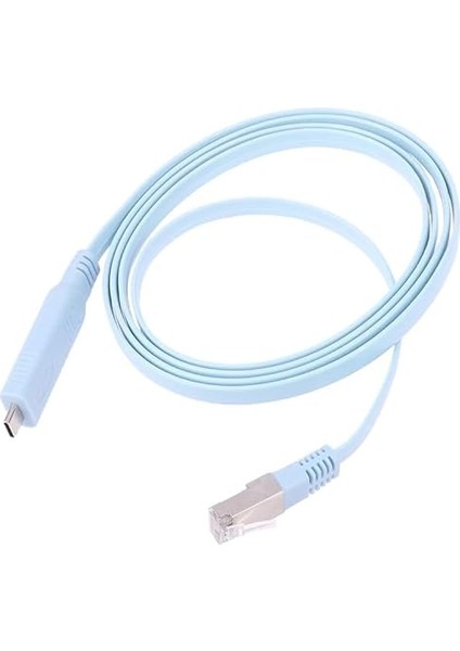 1.8 Metre USB C RJ45 Kablo Tip C To RJ45 Veri Kablosu Dönüştürücü USB C To Ethernet/lan Kablo