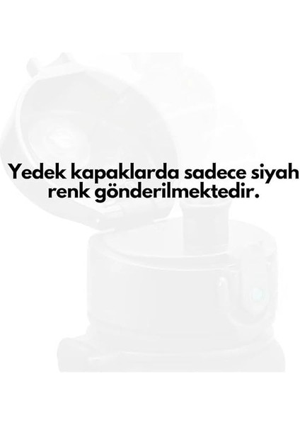 350ML-500ML Uyumlu Siyah Yedek Kapak modelleri