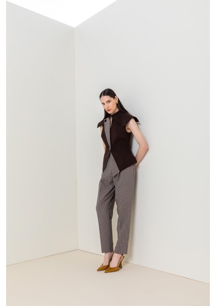 Ön Dikişli Düz Kesim Pantalon 26W20827 modelleri