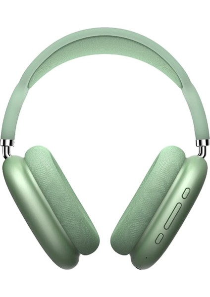 Krh2 Aktif Gürültü Engelleyici Özellikli Bt 5.3 Kafaüstü Kablosuz Kulaklık - YEŞIL-(5796)
