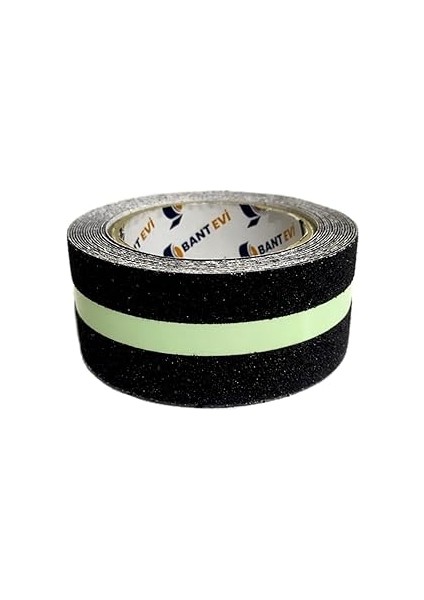 Evi Fosforlu Kaydırmaz Bant 5CMX10M Yeşil Fosforlu Merdiven Bandı 50MM Fotolümenli Zemin Kaymaz (10 Metre) fırsatları