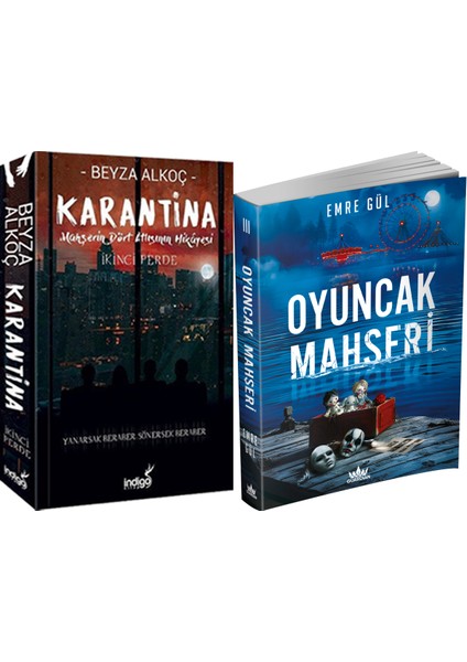 Oyuncak Mahşeri ve Karantina 2 Beyza Alkoç 2li Set