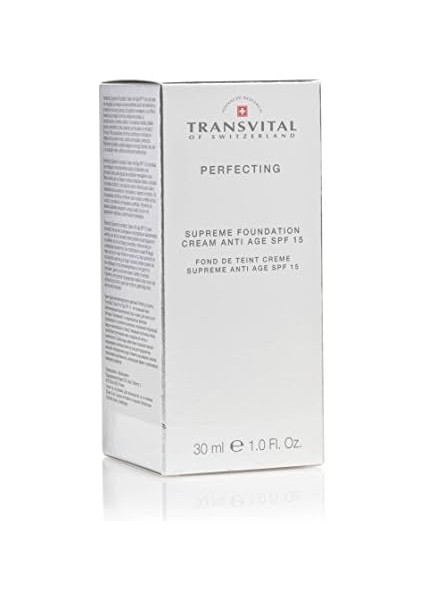 Transvıtal Fondöten Perfectıng Cream Anti Age SPF15 Nat Bronze 30ML fiyatları