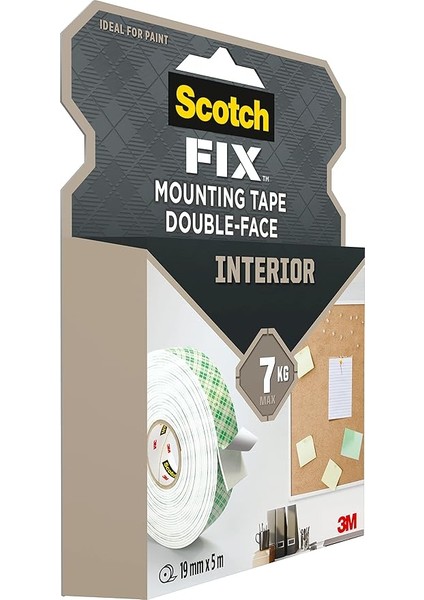 Iç Montaj Bandı 4496G-1950-P, 19 mm x 5 M, 1 Rulo/paket (Ambalaj Farklı Olabilir) fırsatları