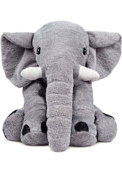 Fil,uyku Arkadaşı,renkli,doldurulabilir Oyuncak (Gri No:2)