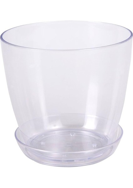 Home Orkide Saksı, Şeffaf Kristal Orkide Saksı 1,5 Litre