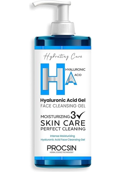 Hyaluronic Asit Yoğun Nemlendirici Yüz Temizleme Jeli 200 ml