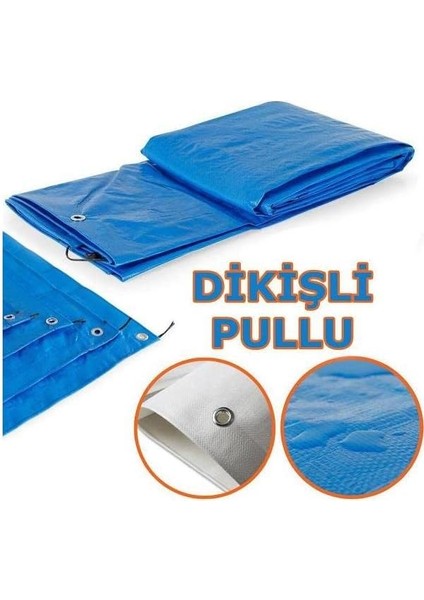 Ebatlı Su Geçirmez Pullu Çadır Branda Tente 4x6 M fiyatları