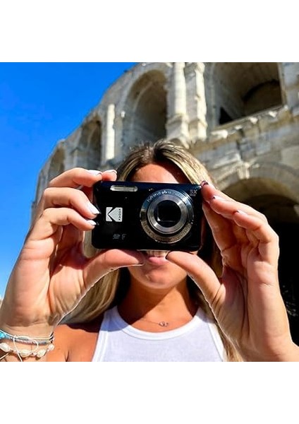 Friendly Zoom FZ55 Dijital Fotoğraf Makinesi -16MP, 5x Optik Yakınlaştırma, 2.7 Inç LCD Ekran (Siyah) fiyatları