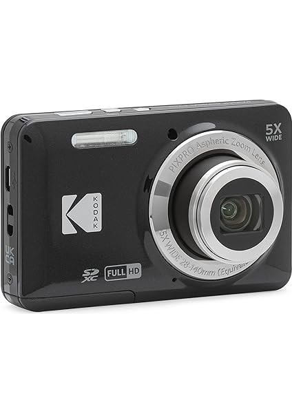 Friendly Zoom FZ55 Dijital Fotoğraf Makinesi -16MP, 5x Optik Yakınlaştırma, 2.7 Inç LCD Ekran (Siyah) fırsatları