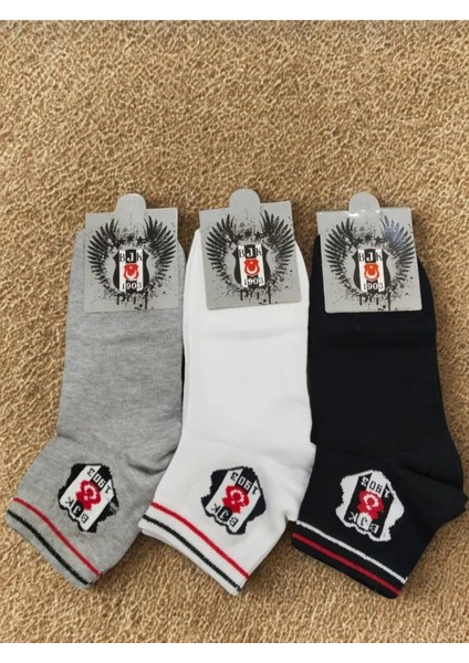 Beşiktaş 3'lü Soket Çorap
