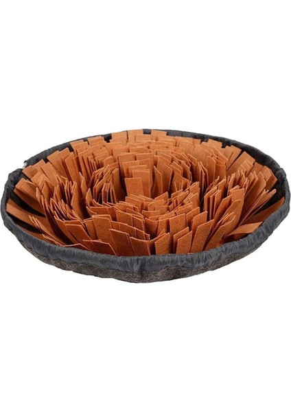 Köpek Yavaş Besleme Matı Mama Bulmaca Matı - Köpek Interaktif Oyuncak (Kahverengi)