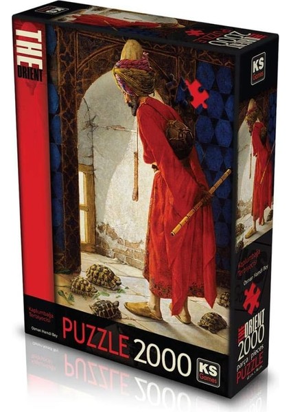 Games Kaplumbağa Terbiyecisi Osman Hamdi Bey 2000 Parça Puzzle