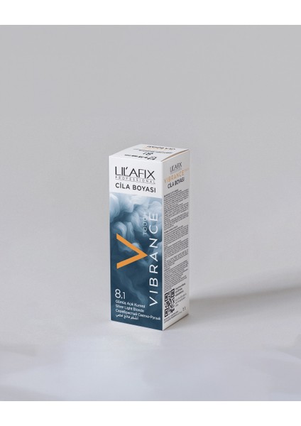 Professional Lilafix Touch Vibrance Cila Boya 100 ml 8.1 Gümüş Açık Kumral