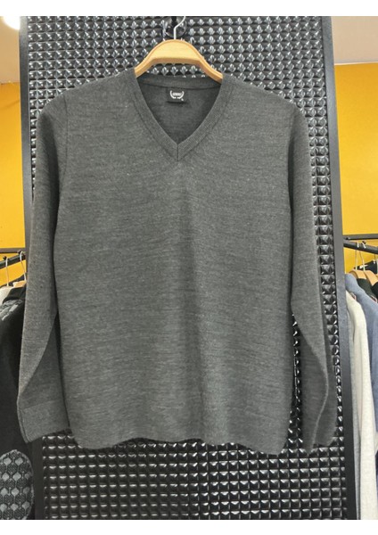 Erkek V Yaka Kaşmir Light Regular Fit Triko Kazak fiyatları