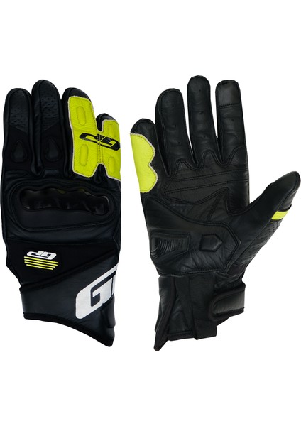 ELD04-BY Tam Korumalı Dokunmatik Deri Motosiklet Eldiveni modelleri