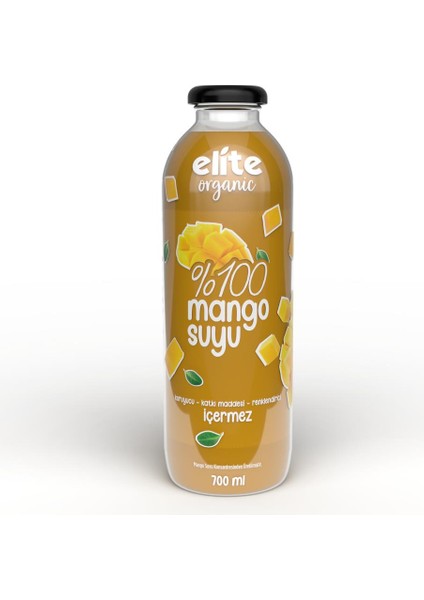 Organik %100 Mango Suyu 700 Ml