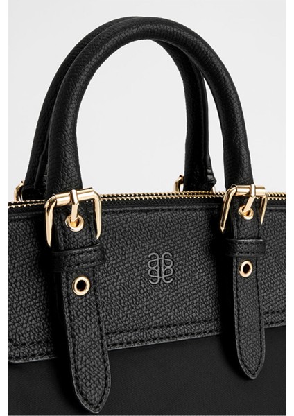 Çift Kulp Çanta Siyah 12145395000 fiyatları