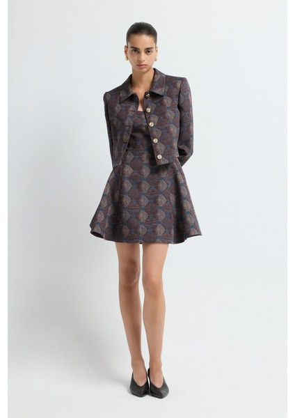 Kolsuz Mini Jakar Elbise Emp.lacivert 12445663000 fırsatları