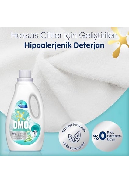 Omo Bio Sensitive Sıvı Deterjan 1500 ml fiyatları