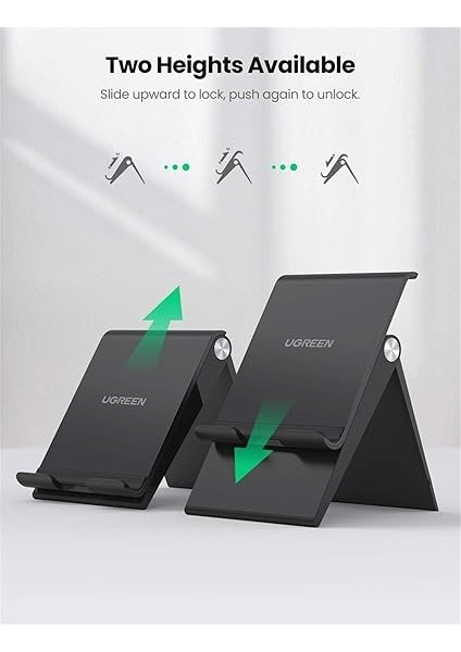 Ayarlanabilir Cep Telefonu Standı iPhone 11 Pro Max Xs, Galaxy S20 S10, Huawei P30 Vb. ile Uyumlu (Siyah) fiyatları