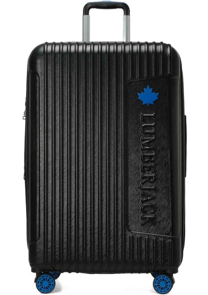 Berlın -B Abs 5pr Siyah Unisex Büyük Boy Valiz