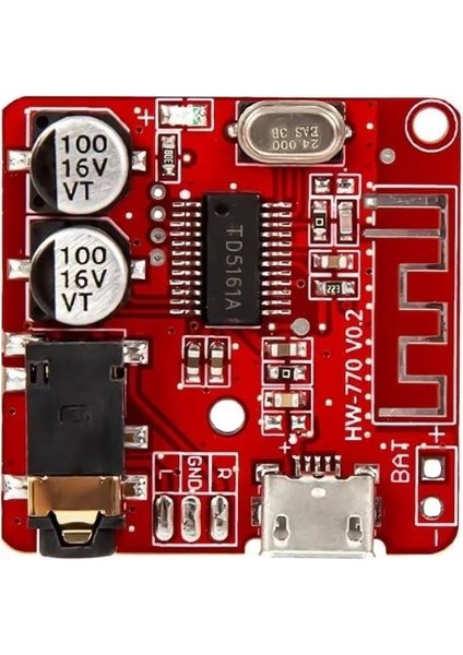 Arduino VHM-314 Jz-Bt Mini Bluetooth Mp3 Amfi Ses Alıcı Modülü