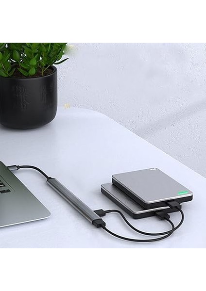 USB 3.0 7 Portlu Hub Otg Çoğaltıcı Pc Bilgisayar Uyumlu Veri Aktarımı Mouse Klavye Bağlantısı ADS303A fiyatları