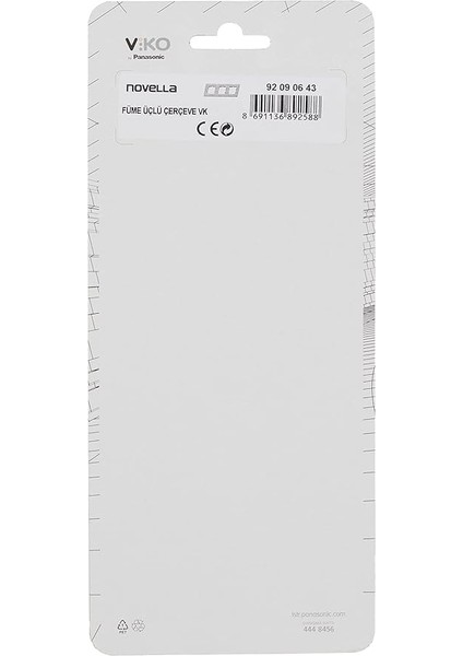 Novella Füme Üçlü Çerçeve fiyatları