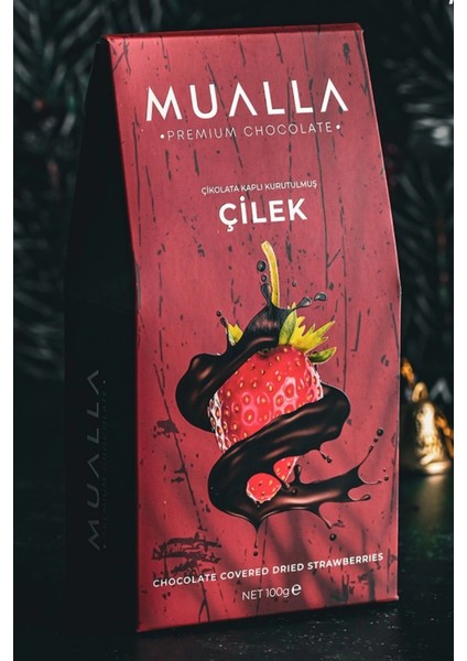 Çilek - Çikolata Kaplı Kuru Meyve