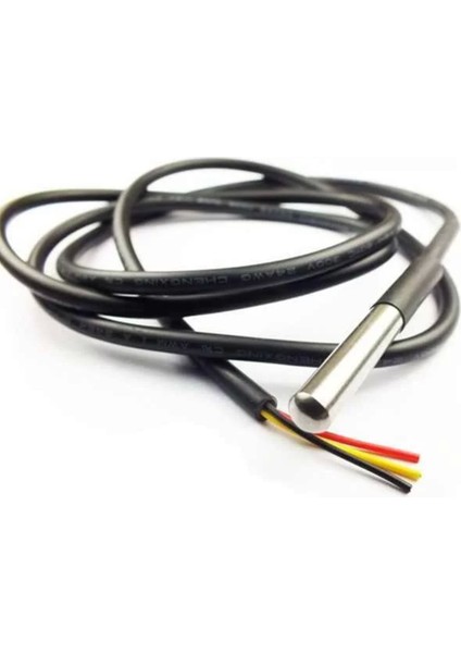 Su Geçirmez DS18B20 Isı ve Sıcaklık Sensörü - Arduino Uyumlu Dijital Termometre