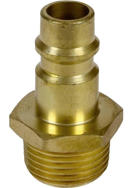 Hortum Rekoru R3/8 6 mm (Erkek), Kısa