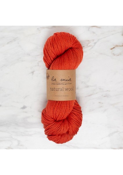 Leyloş Natural Wool Tarçın El Örgü Ipi - L266 - 34392