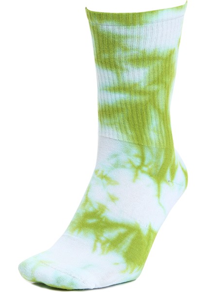 Nuvola-2 Unisex Yeşil Günlük Stil Çorap 24KUAL19D05-YSL