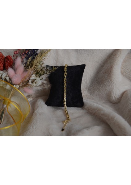 Kadın Gold Çelik Bileklik modelleri