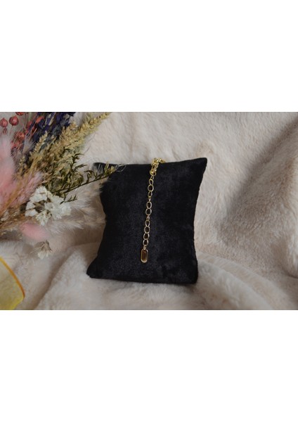 Kadın Gold Çelik Bileklik