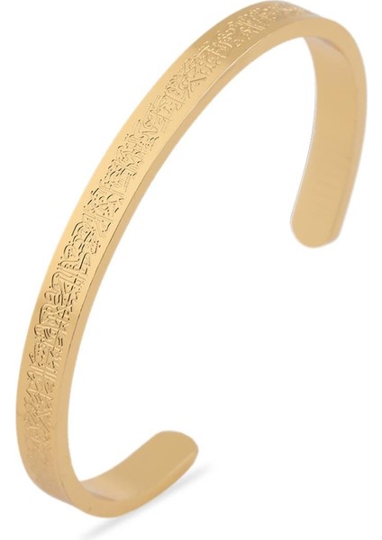 Çelik Bileklik Gold (Ayetel Kürsi) fiyatları