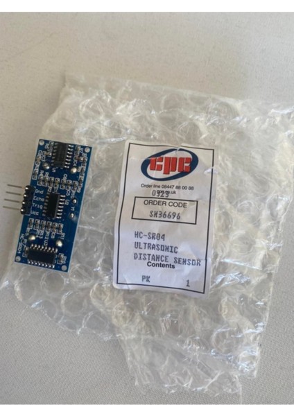Arduino Projeleri Ultrasonik Mesafe Sensörü (HC-SR04) modelleri