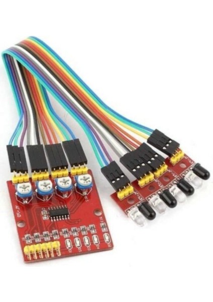 4'lü Çizgi Izleyen Sensör Seti