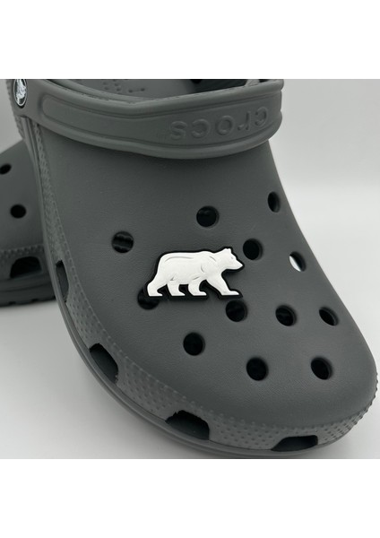 Terlik Süsü ve Aksesuarı , Çanta Süsü – Jibbitz 3D Yürüyüşteki Ayı Görsel Logo Aksesuar fiyatları