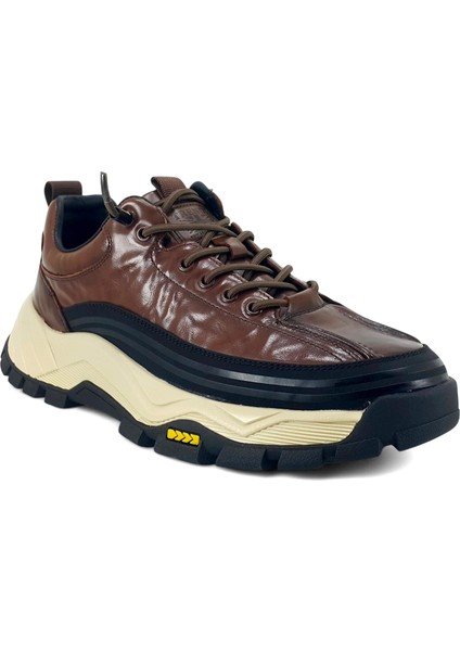 570 25KA Erkek Sneaker Günlük Ayakkabı Kahverengi