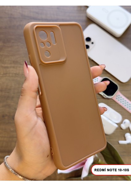 Redmi Note 10 / 10S Uyumlu Kamera Korumalı Darbeye Dayanıklı Renk Atmayan Keep Silikon Kılıf