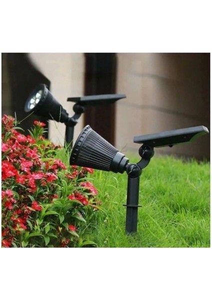 Solar Güneş Enerjili Kazıklı Çim & Bahçe Aydınlatma Yeşil , Beyaz , Amber HSPLİNM-3258